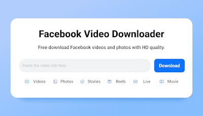 أفضل موقع FBVideoDown لتنزيل مقاطع الفيديو من فيسبوك والقصص وريلز من فيسبوك على الإنترنت