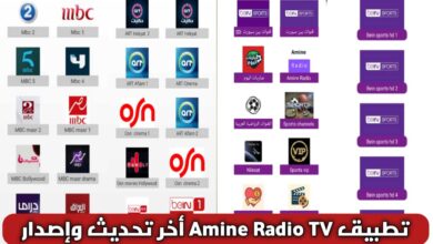 تحميل تطبيق Amine Radio TV للاندرويد APK أخر اصدار 2026 مجاناً لمشاهدة قنوات واستماع إلى محطات الراديو